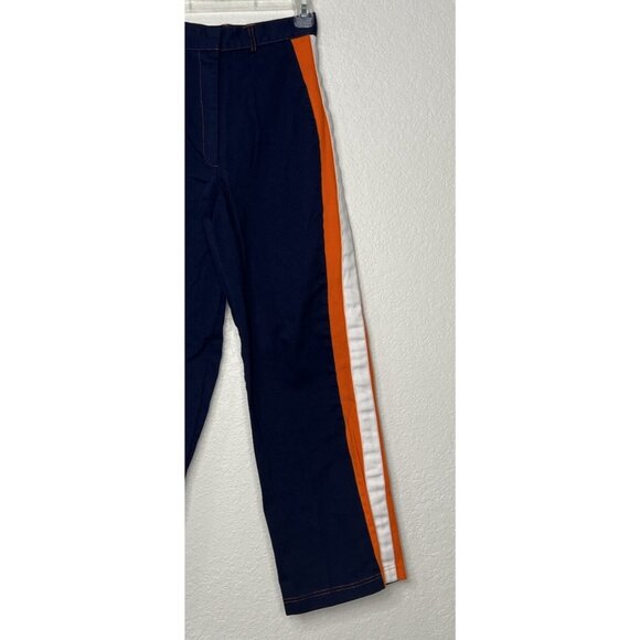 The Ragged Priest Pants Sz XS Baby Blue With Orange & White Side Stripes - Picture 3 of 12